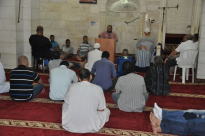  بالصور: محاضرة للدكتور حسين وليد في المسجد العمري الكبير بمدينة اللد 